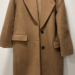 Zara oversized teddy like coat